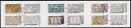 O 2012 Domborművek A Louvre-ban, Párizs Bélyegfüzet Elsőnapi Bélyegzéssel,
Reliefs From The Louvre, Paris Stamp-booklet  - Otros & Sin Clasificación