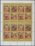 ** 1984 Karácsony Kisív,
Christmas Mini Sheet
Mi 1571-1574 - Altri & Non Classificati