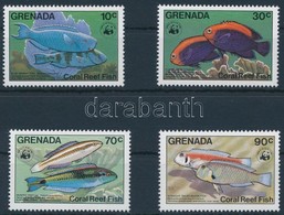 ** 1984 WWF Halak Sor,
WWF Fishes Set
Mi 1299-1302 - Other & Unclassified