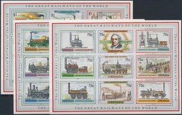 ** 1991 Mozdony Kisívsor Mi 2331-2357 + Blokksor Mi 290-291 - Other & Unclassified