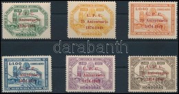 ** 1951  75 éves Az UPU Sor  Felülnyomással Mi 462 - 467 - Otros & Sin Clasificación