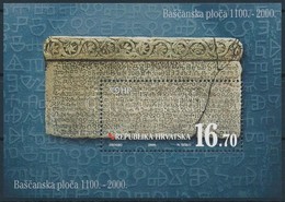 ** 2000 Baska Táblája Blokk,
Blackboard Of Baska Block
Mi 17 - Other & Unclassified