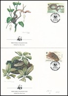 1984 WWF: Boa Sor Mi 591 I-594 I 4 Db FDC-n - Otros & Sin Clasificación