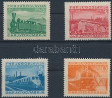 ** 1949 Vasút Sor Mi 583-586 - Altri & Non Classificati