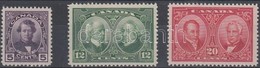 * 1927 Híres Személyek Sor Mi 124-126 - Otros & Sin Clasificación