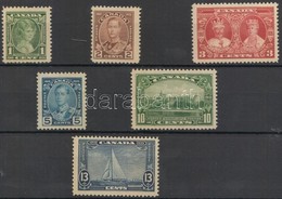 ** * 1935 Forgalmi Bélyeg Sor / Definitive Stamp Set Mi 178-183 - Other & Unclassified