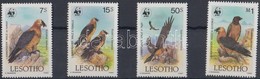 ** 1986 WWF Szakállas Saskeselyű Sor Mi 556-559 + 4 CM + 4 FDC - Other & Unclassified