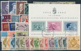 O 1945-1964 5 Klf Sor + 1 Blokk + 4 Klf önálló érték - Sonstige & Ohne Zuordnung