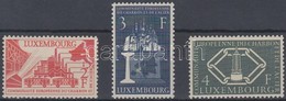 ** 1956 4 éves A Szén- és Acélközösség Sor Mi 552-554 - Sonstige & Ohne Zuordnung