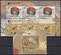 ** 2015 Europa CEPT, Történelmi Játékok Sor ívsarki 3-as Csíkokban Mi 729-730 + Blokk 28 - Otros & Sin Clasificación