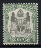 * Brit Közép-Afrika 1897 Forgalmi Bélyeg / Definitive Stamp Mi 45 - Other & Unclassified