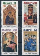 ** 1984 Karácsony, Festmények Sor,
Christmas, Paintings Set
Mi 437-440 - Autres & Non Classés