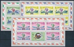 ** 1974 100 éves Az UPU Kisívsor Mi 514-519 C - Altri & Non Classificati