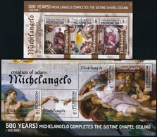 ** 2012 Michelangelo Festmények Kisívsor Mi 2404-2410 - Altri & Non Classificati