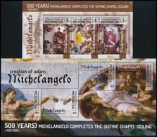 ** 2012 Michelangelo Festmények Kisívsor Mi 2404-2410 - Otros & Sin Clasificación