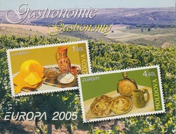 ** 2005 Europa CEPT: Gasztronómia Bélyegfüzet MH 9 - Sonstige & Ohne Zuordnung