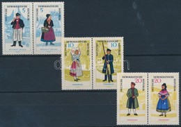 ** 1964 Népviselet 3 Pár Mi 1074-1079 - Andere & Zonder Classificatie