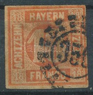 O 1862 Mi 13 II. O. (Mi EUR 200.-) - Other & Unclassified