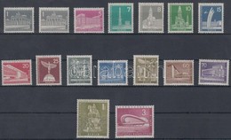 ** 1956/1962 Forgalmi Sor Mi 140-154 - Other & Unclassified