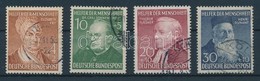 O 1952 Jótékonyság (III) Sor Mi 156-159 - Sonstige & Ohne Zuordnung