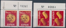 ** 1983 Régészeti Kincsek Sipan-ból Sor ívsarki Párokban Mi 1518-1519 - Altri & Non Classificati