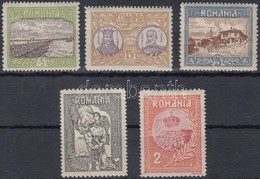 * 1913 Mi 227, 229, 231-232, 236 (apró Hibák) - Altri & Non Classificati