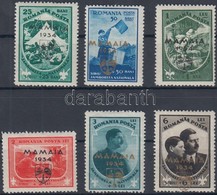 * 1934 Cserkész Tábor Sor Mi 468-473 - Other & Unclassified