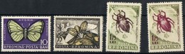 ** 1956 Káros Rovarok Sor Mi 1586-1588 (1588 A+b) - Andere & Zonder Classificatie