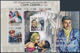 ** 2010 Clark Gable Kisív Mi 4501-4506 + Blokk Mi 774 - Otros & Sin Clasificación