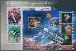 ** 2010 20 éves A Hubble űrtávcső Kisív Mi 4536-4541 + Blokk Mi 779 - Other & Unclassified