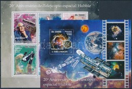 ** 2010 20 éves A Hubble űrtávcső Kisív Mi 4536-4541 + Blokk Mi 779 - Other & Unclassified