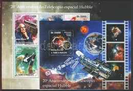 ** 2010 20 éves A Hubble űrtávcső Kisív Mi 4536-4541 + Blokk Mi 779 - Otros & Sin Clasificación