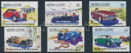 ** 1984 Autó Sor,
Car Set
Mi 752-757 - Autres & Non Classés