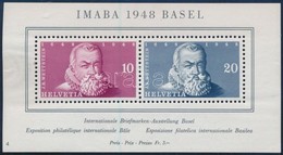 * 1948 Nemzetközi Bélyegkiállítás Blokk Mi 13 (Mi EUR 45,-) - Sonstige & Ohne Zuordnung