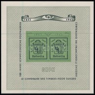 ** 1943 Bélyegkiállítás Blokk Mi 10 (Mi EUR 90,-) - Andere & Zonder Classificatie