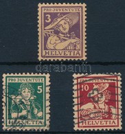 * O 1916 Pro Juventute Sor Mi 130*, 131-132 - Other & Unclassified
