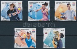 ** 2008 Olimpiai Teniszcsapat Sor,
Olympic Tennis Team Set
Mi 241-245 - Sonstige & Ohne Zuordnung