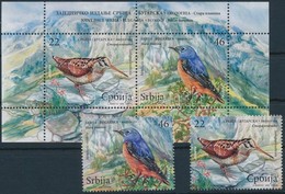 ** 2009 Madarak Sor + Blokk,
Birds Set + Block
Mi 283-284 + Mi 6 - Other & Unclassified