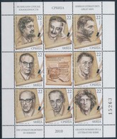 ** 2010 Írók Kisív,
Writers Mini Sheet
Mi 363-370 - Other & Unclassified