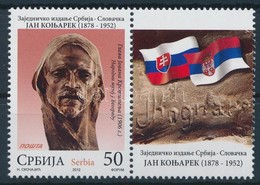 ** 2012 Ján Koniarek Szelvényes Bélyeg,
Ján Koniarek Stamp With Tab
Mi 458 - Altri & Non Classificati