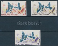 ** 1967 Réti Héja Vágott értékek Mi 599, 601, 603 B - Andere & Zonder Classificatie