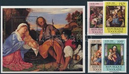 ** 1988 Karácsony Sor + Blokk,
Christmas Set + Block
Mi 2098-2101 + Mi 310 - Altri & Non Classificati