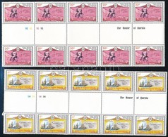 ** 1979 Rowland Hill (I.) Sor ívközéprészes Tízestömbben Mi 436-440 - Otros & Sin Clasificación