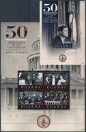 ** 2012 John F. Kennedy Beiktatásának 50. évfordulója Kisív Mi 2834-2837 + Blokk Mi 382 - Andere & Zonder Classificatie