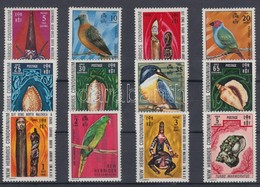 ** 1972 Forgalmi: Madarak, Csigák, Mesterségek Sor Mi 323-334 - Sonstige & Ohne Zuordnung