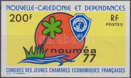 ** 1977 Francia Ifjúsági Kereskedelmi Kamarák Kongresszusa Vágott Bélyeg Mi 597 - Altri & Non Classificati