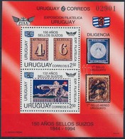 ** 1993 Bélyegkiállítás Blokk,
Stamp Exhibition Block
Mi 61 - Otros & Sin Clasificación