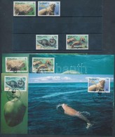 ** 1988 WWF Dugong Sor Mi 782-785 + 4 CM + 4 FDC - Autres & Non Classés