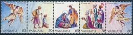 ** 1990 Karácsony ötöscsík,
Christmas Stripe Of 5
Mi 851-855 - Otros & Sin Clasificación