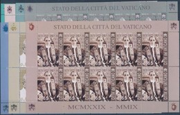 ** 2009 80 éves A Vatikán Kisívsor Mi 1629-1635 - Other & Unclassified